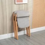 Klappstühle Set mit Polster  – Buchenholz – Bild 16