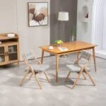 Klappstühle Set mit Polster – Gepolstert & Holz – Bild 13