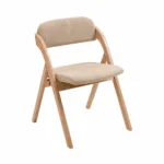 Klappstühle Set mit Polster  – Buchenholz – Bild 5