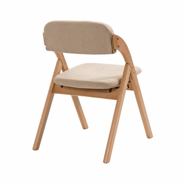 Klappstühle Set mit Polster  – Buchenholz – Bild 7