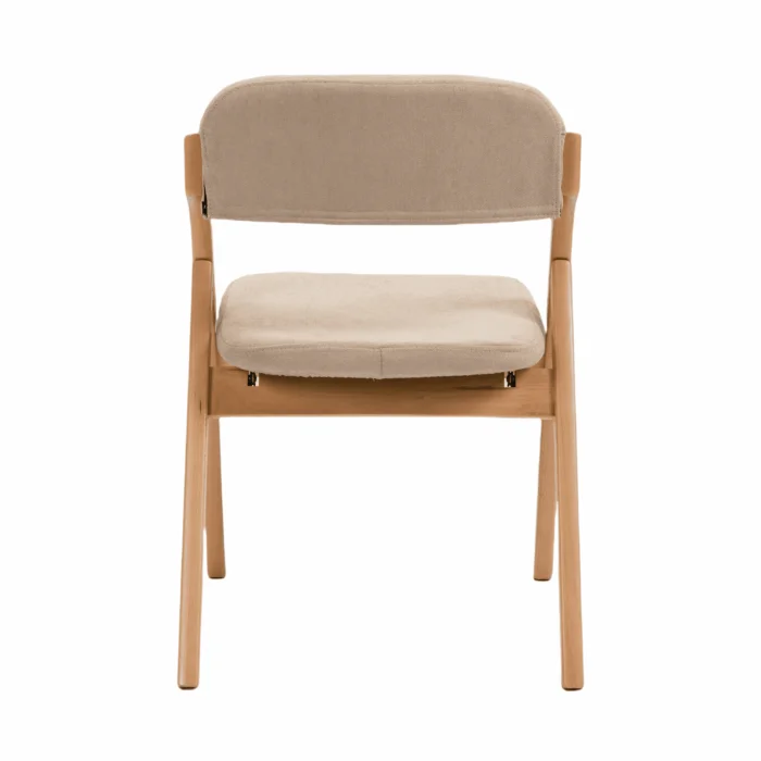 Klappstühle Set mit Polster  – Buchenholz – Bild 8