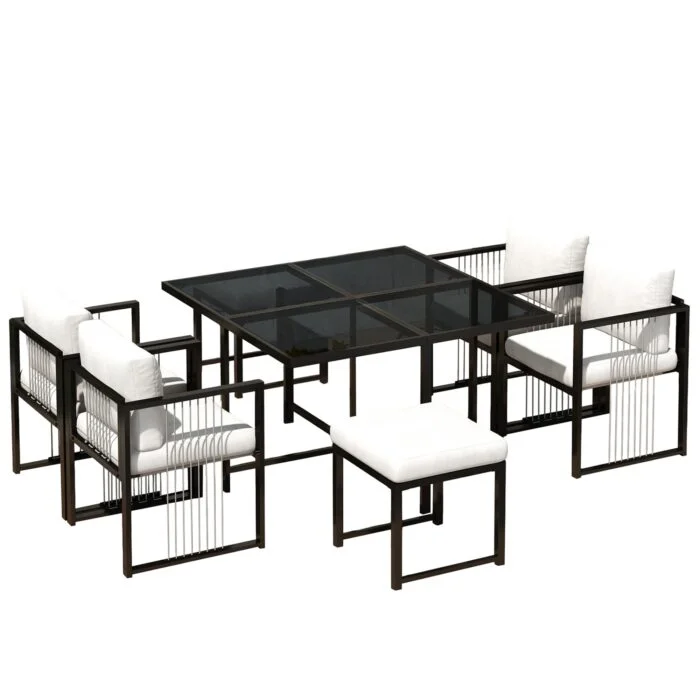 LIVI Outdoor Dining Set Gesamtansicht 17