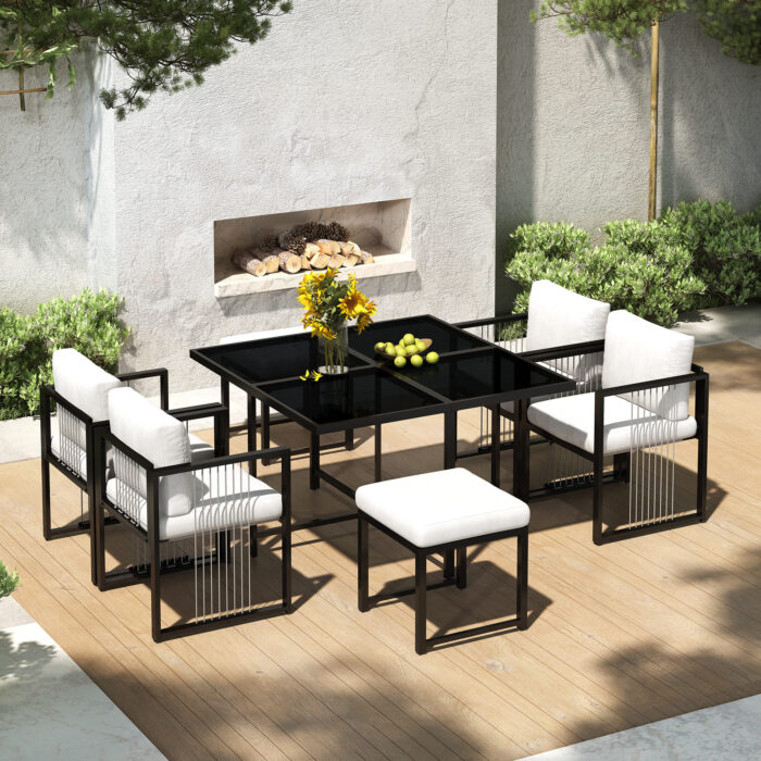 LIVI Outdoor Dining Set Ansicht 3