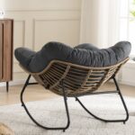LUNA SCHAUKELSESSEL | CHENILLE + METALLGESTELL – Bild 8