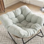 LUNA SCHAUKELSESSEL | CHENILLE + METALLGESTELL – Bild 3