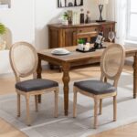 MIRA ESSZIMMERSTUHL | RATTAN FABRIC + WEICHE POLSTERUNG – Bild 9