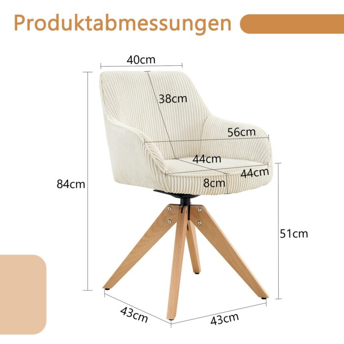NOVA STUHL | HOLZ + WEICHE POLSTERUNG – Bild 9