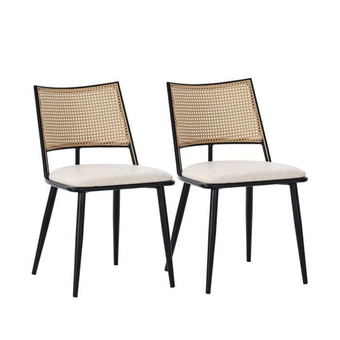 ELYA STUHL | RATTAN + WEICHE POLSTERUNG – Bild 3