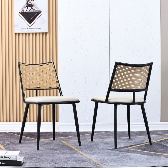 ELYA STUHL | RATTAN + WEICHE POLSTERUNG – Bild 10