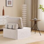 MODULA LOUNGESESSEL | LEINENSTOFF + SPERRHOLZ – Bild 5