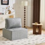 MODULA LOUNGESESSEL | LEINENSTOFF + SPERRHOLZ – Bild 8