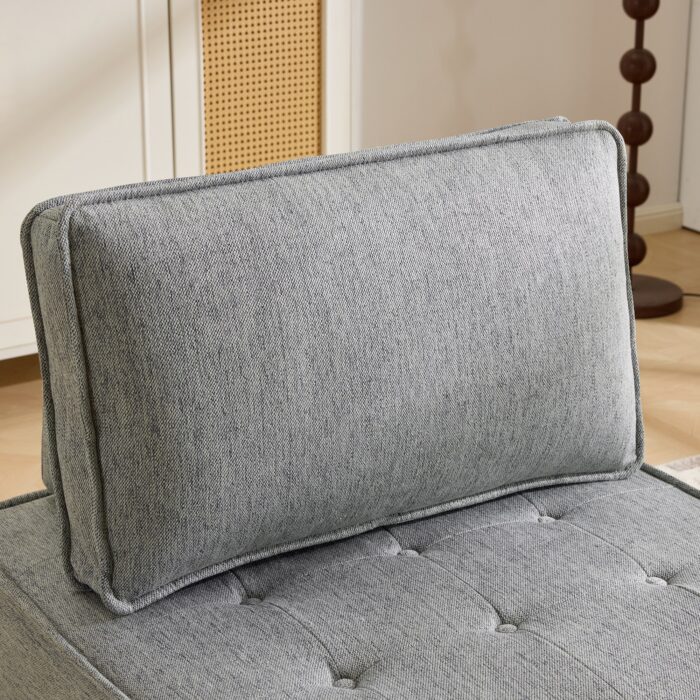 MODULA LOUNGESESSEL | LEINENSTOFF + SPERRHOLZ – Bild 9