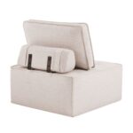 MODULA LOUNGESESSEL | LEINENSTOFF + SPERRHOLZ – Bild 7