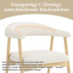 VELA STUHL | HOLZ + WEICHE POLSTERUNG – Bild 2