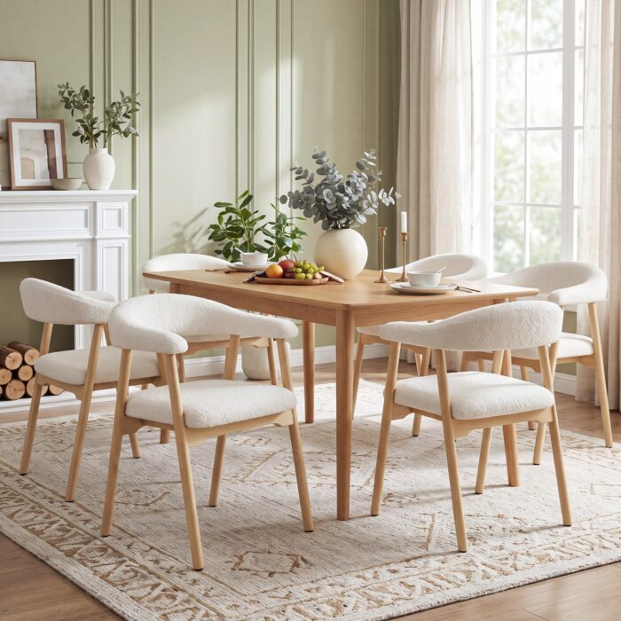 VELA STUHL | HOLZ + WEICHE POLSTERUNG – Bild 13
