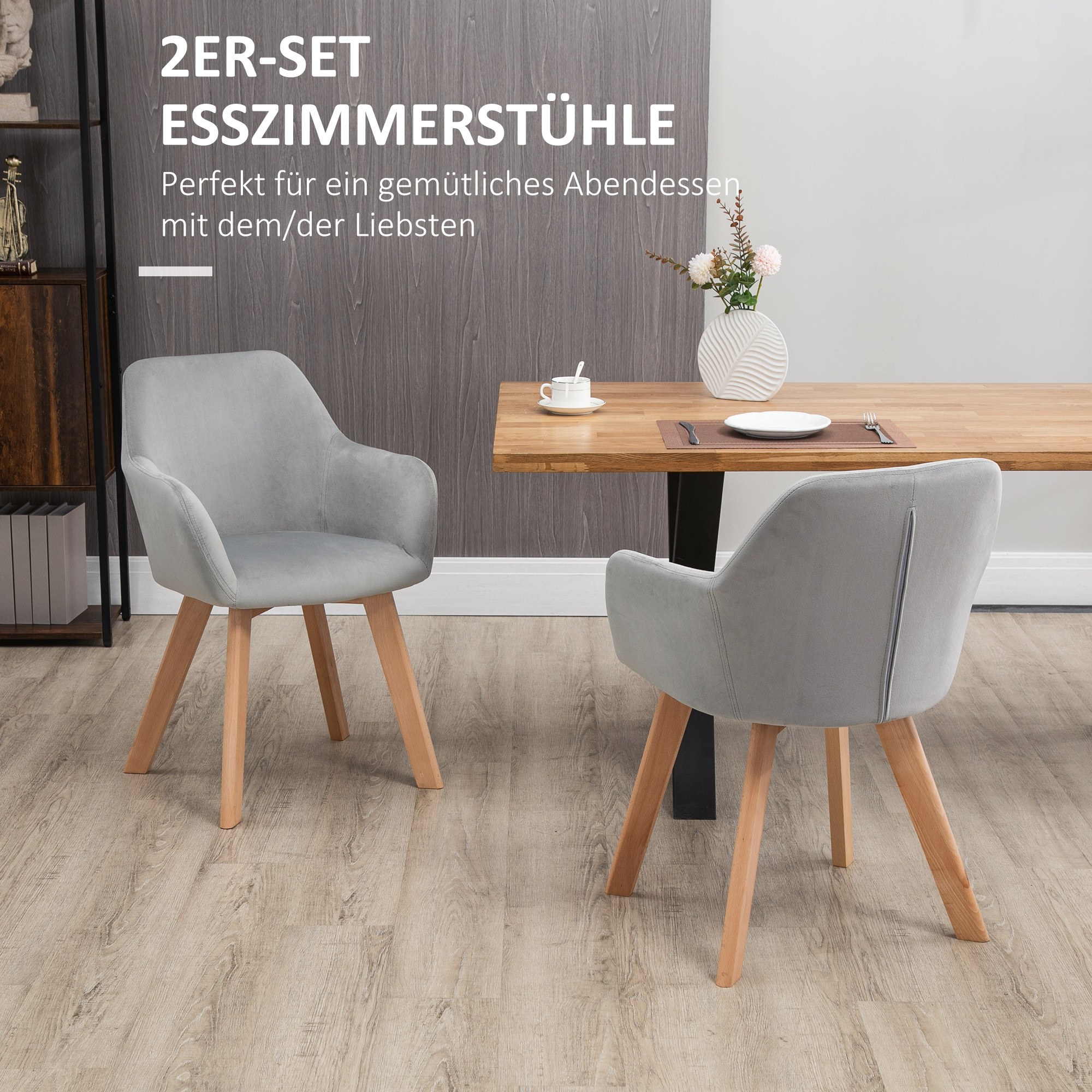 GIGA-CHR-023_T3323P299092_gray_001 SOLA STUHL | POLYESTER + WEICHE POLSTERUNG – Bild 1