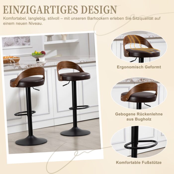 MIRA BARSTUHL | LEDER + WEICHE POLSTERUNG – Bild 10