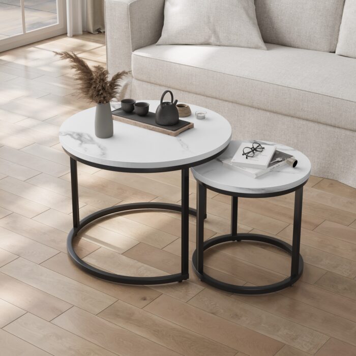 MILA COUCHTISCH | METALL + METALLGESTELL – Bild 3