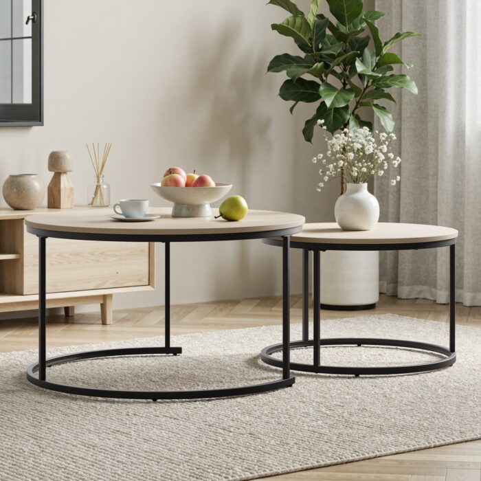MILA COUCHTISCH | METALL + METALLGESTELL – Bild 11