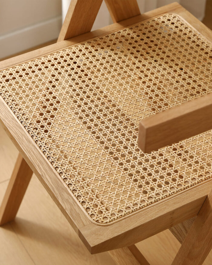 Esszimmerstühle SW020 (2er Set), Eiche-Natur – Bild 6