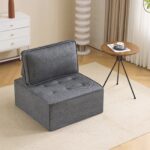 MODULA LOUNGESESSEL | LEINENSTOFF + SPERRHOLZ