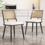 ELYA STUHL | RATTAN + WEICHE POLSTERUNG