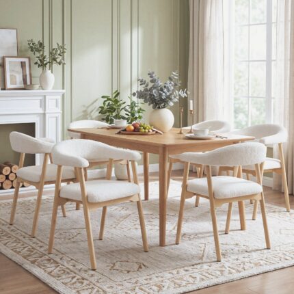 VELA STUHL | HOLZ + WEICHE POLSTERUNG