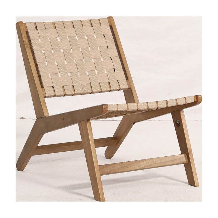 Loungesessel ZSH009 / ZSH010 – Buchenholz & Gurtgeflecht – Bild 2