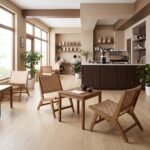 Loungesessel ZSH009 / ZSH010 – Buchenholz & Gurtgeflecht – Bild 14