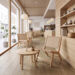 Loungesessel ZSH009 / ZSH010 – Buchenholz & Gurtgeflecht – Bild 17