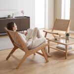 Loungesessel ZSH009 / ZSH010 – Buchenholz & Gurtgeflecht – Bild 26