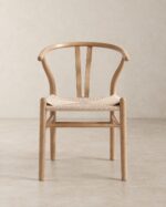 Esszimmerstuhl SW012 – Massivholz mit Papierseil-Sitz – Bild 2