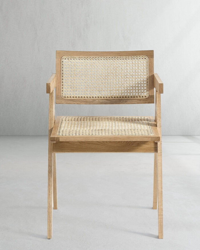 Esszimmerstühle SW020 (2er Set), Eiche-Natur – Bild 3