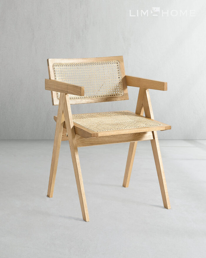 Esszimmerstühle SW020 (2er Set), Eiche-Natur – Bild 2