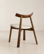 Esszimmerstuhl SW031 / SW032 – Eschenholz mit Polstersitz – Bild 5